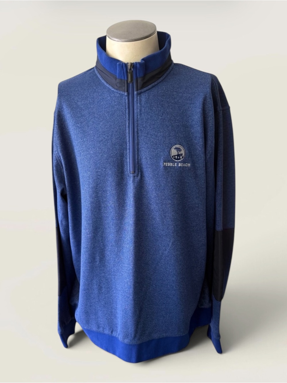 New! BUGATCHI PEBBLE BEACH Golf Quarter Zip Pullover Size XXL